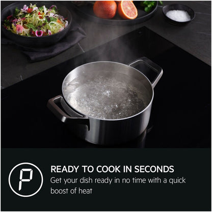 AEG Series 5000 TN64IA00XB 57.6cm 4 Zone Induction Hob Stainless Steel