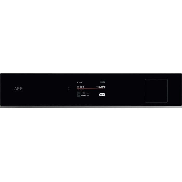 AEG TP8SB731AB Electric Built in Single Oven with Touch Controls Black