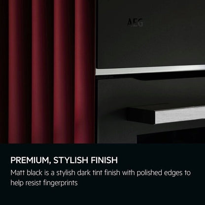 AEG TP8SB731AT Electric Built in Single Oven with Touch Controls Black