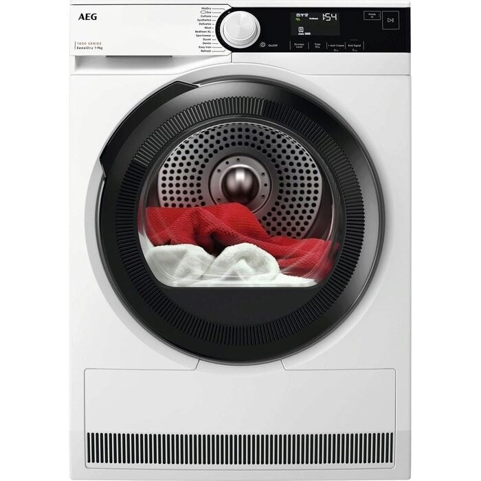 AEG TR739G4B 7000 Series 9kg Heat Pump Tumble Dryer