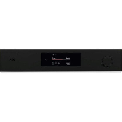 AEG TR7PB731ST Electric Built in Single Oven with Touch Controls Black