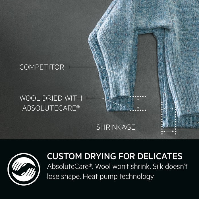 AEG TR959V6BC 9000X Series 9kg Heat Pump Tumble Dryer with 3DScan Technology