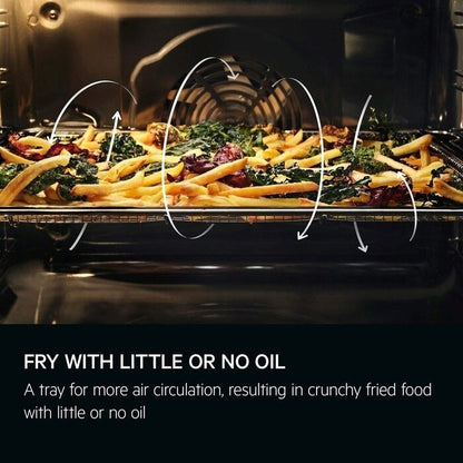 AEG TS6PB521AB Electric Built in Single Oven with Retractable Dials Black