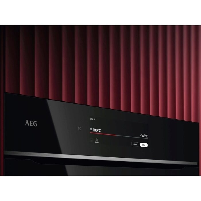 AEG TT9PB831AB Electric Built in Single Oven with Touch Controls Black