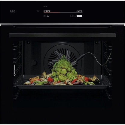 AEG TT9PB831AB Electric Built in Single Oven with Touch Controls Black