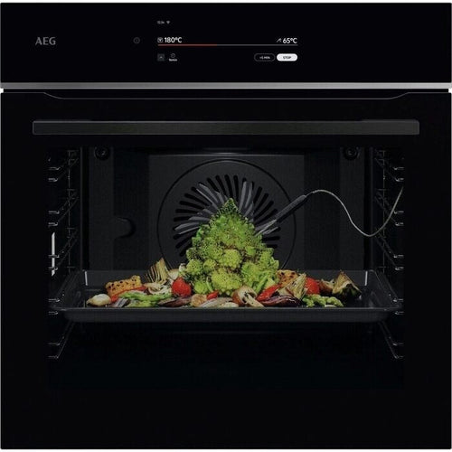 AEG TT9PB831AB Electric Built in Single Oven with Touch Controls Black