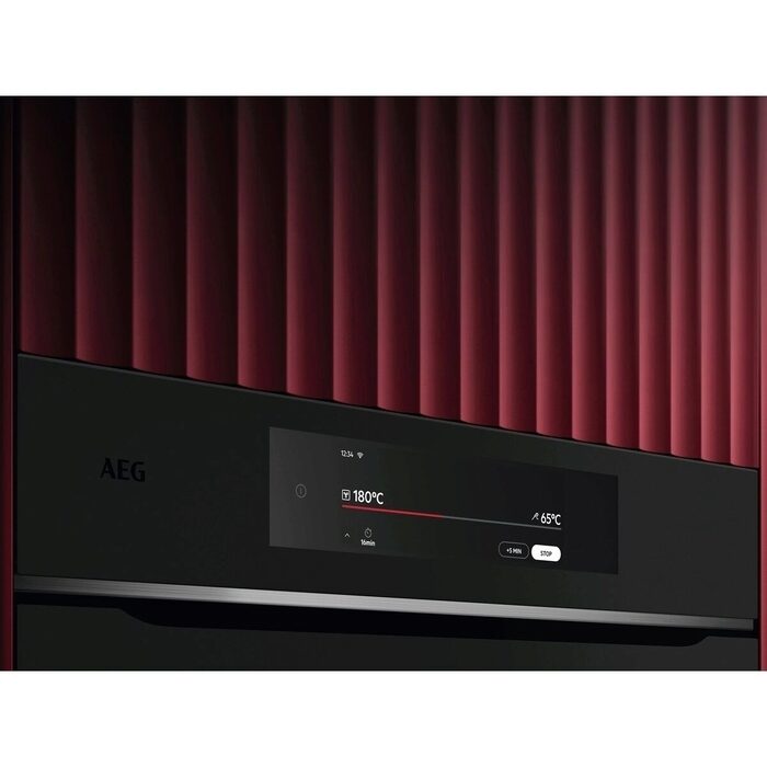 AEG TT9PB831AT Electric Built in Single Oven with Touch Controls Black