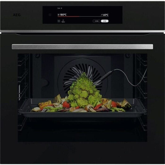 AEG TT9PB831AT Electric Built in Single Oven with Touch Controls Black