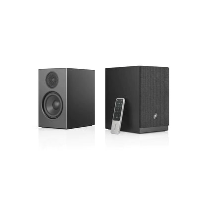 Audio Pro A28 W Wireless Multiroom Active Bookshelf Speakers Pair - Black