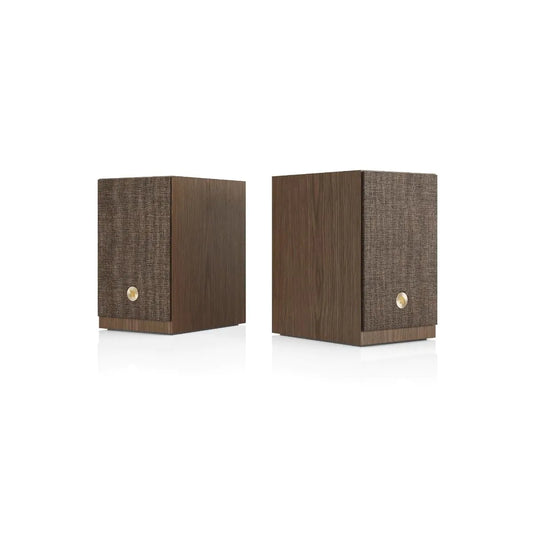 Audio Pro A28 W Wireless Multiroom Active Bookshelf Speakers Pair - Walnut