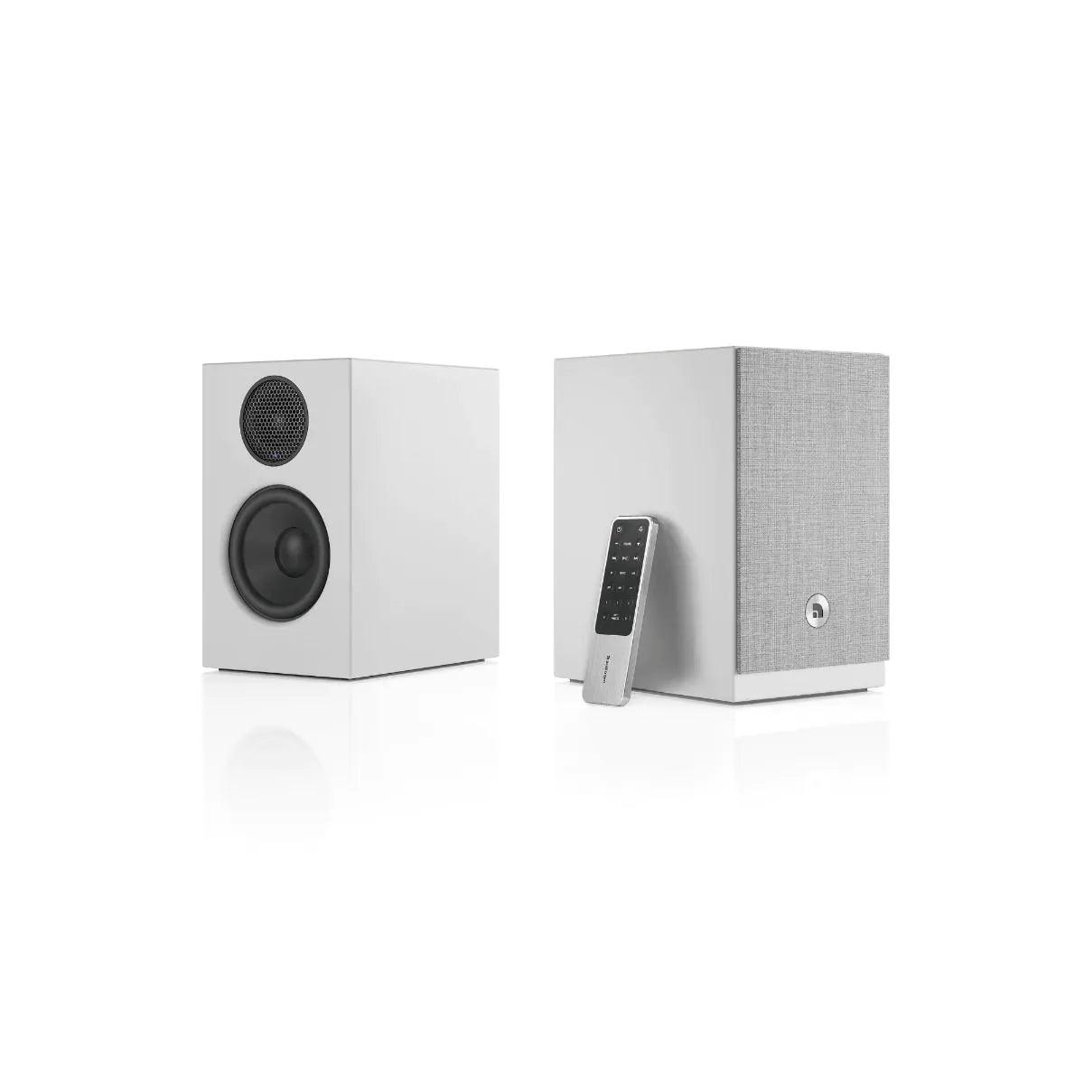 Audio Pro A28 W Wireless Multiroom Active Bookshelf Speakers Pair - White