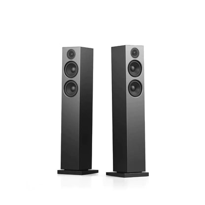 Audio Pro A38 W Wireless Multiroom Bluetooth Floorstanding Speakers Pair Black