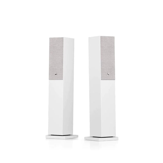 Audio Pro A38 W Wireless Multiroom Bluetooth Floorstanding Speakers Pair White