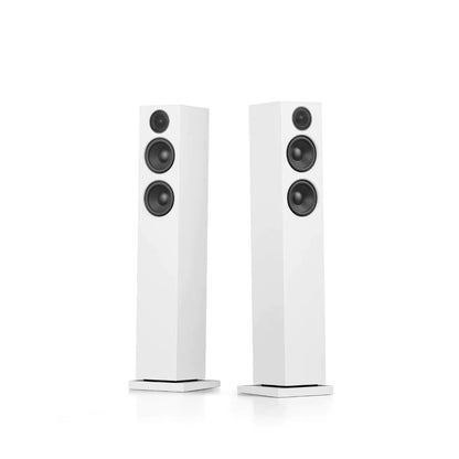Audio Pro A38 W Wireless Multiroom Bluetooth Floorstanding Speakers Pair White