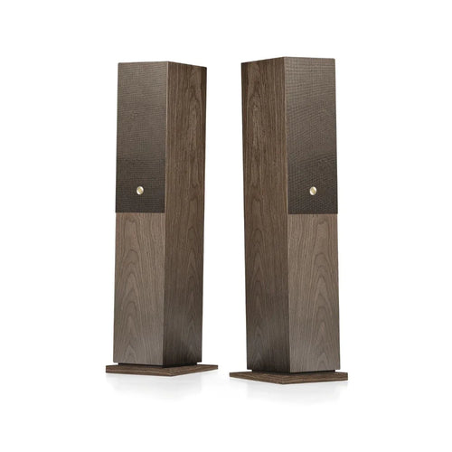 Audio Pro A48 W Wireless Multiroom Bluetooth Floorstanding Speakers Pair Walnut