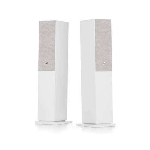 Audio Pro A48 W Wireless Multiroom Bluetooth Floorstanding Speakers Pair White