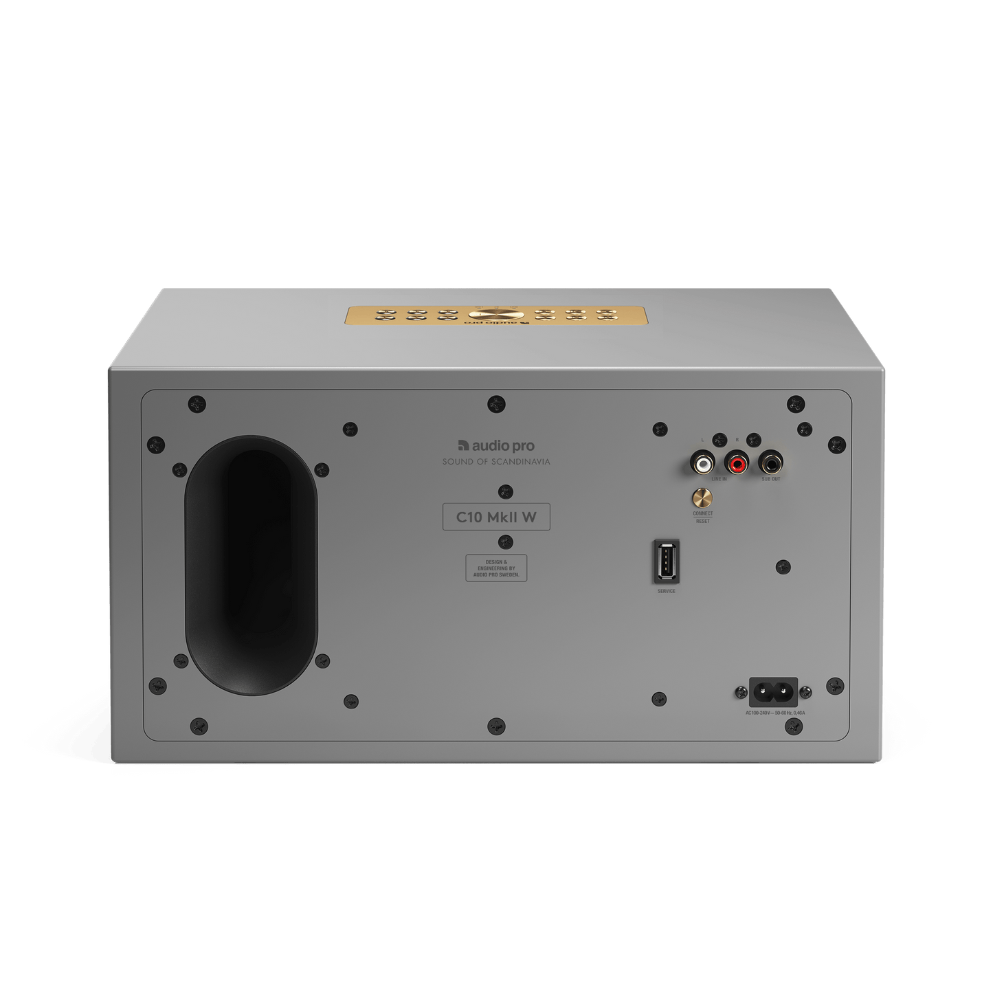 Audio Pro C10 MKII W Wireless Multiroom Speaker - Grey