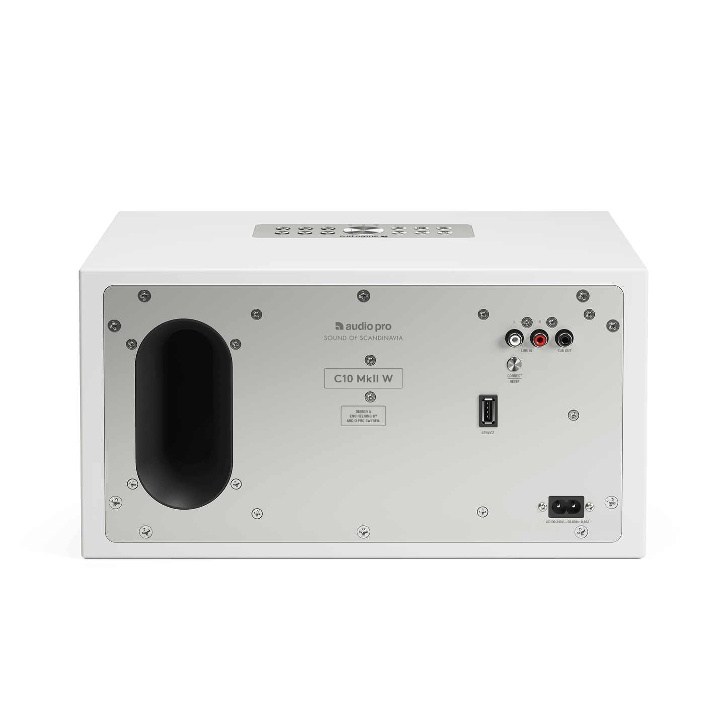 Audio Pro C10 MKII W Wireless Multiroom Speaker - White