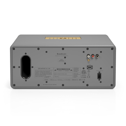 Audio Pro Drumfire D-2 W Wireless Multiroom Speaker Grey