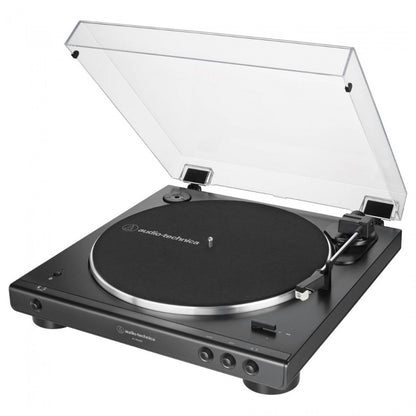 Audio Technica AT-LP60XBT Fully Automatic Bluetooth Wireless Turntable with Roberts Stream 67L All In One Smart Music System Black