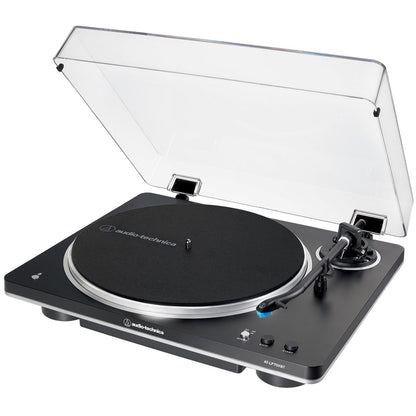 Audio Technica AT-LP70XBT Fully Automatic Bluetooth Wireless Turntable with Roberts Stream 67L All In One Smart Music System Black