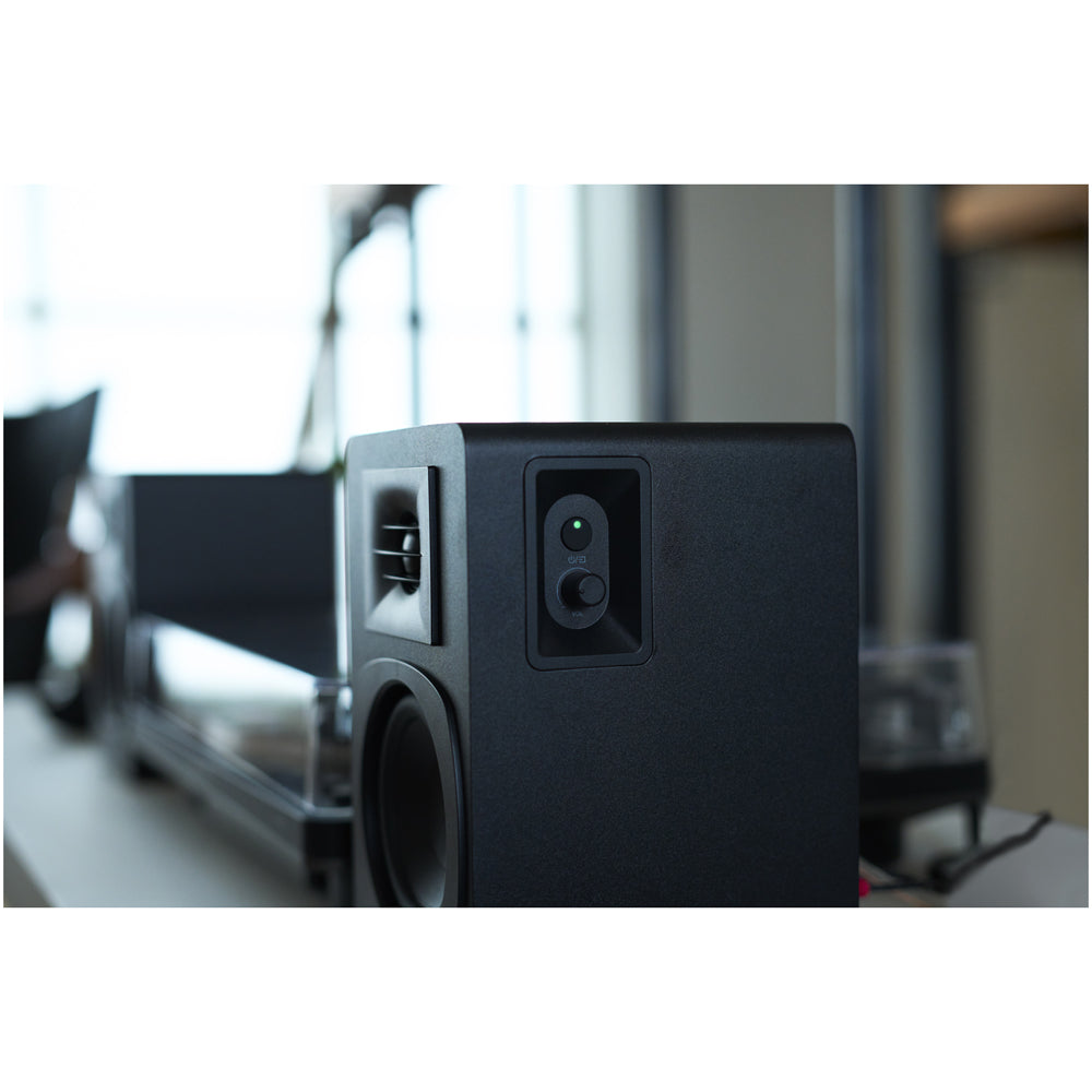 Audio Technica AT-SP3X Powered Bookshelf Speakers with Bluetooth Black - Clearance