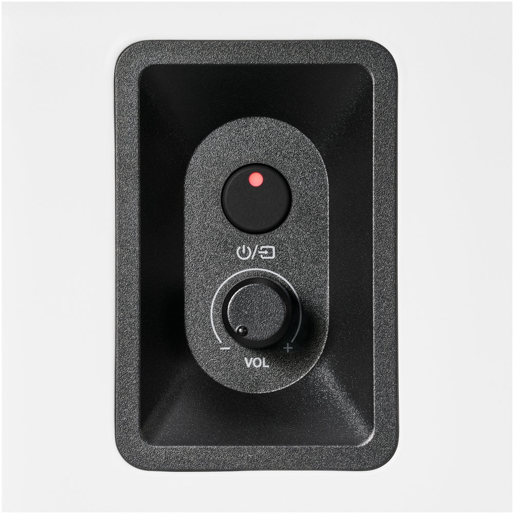 Audio Technica AT-SP3X Powered Bookshelf Speakers with Bluetooth White