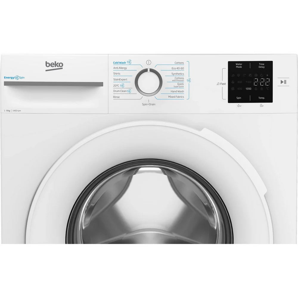 Beko BM3WT3941W 9kg 1400 Spin Freestanding Washing Machine White