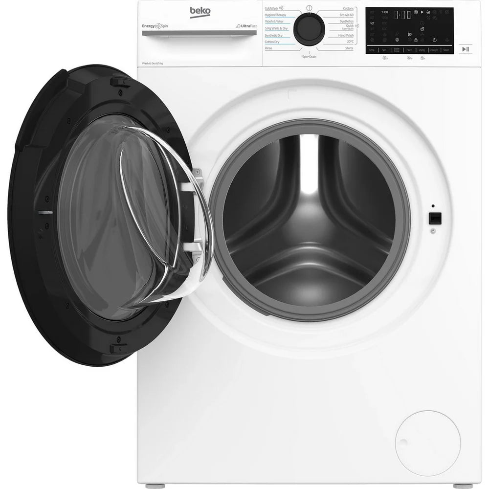 Beko BMND8545UW 8+5kg 1400 Spin Freestanding Front Load Washer Dryer White