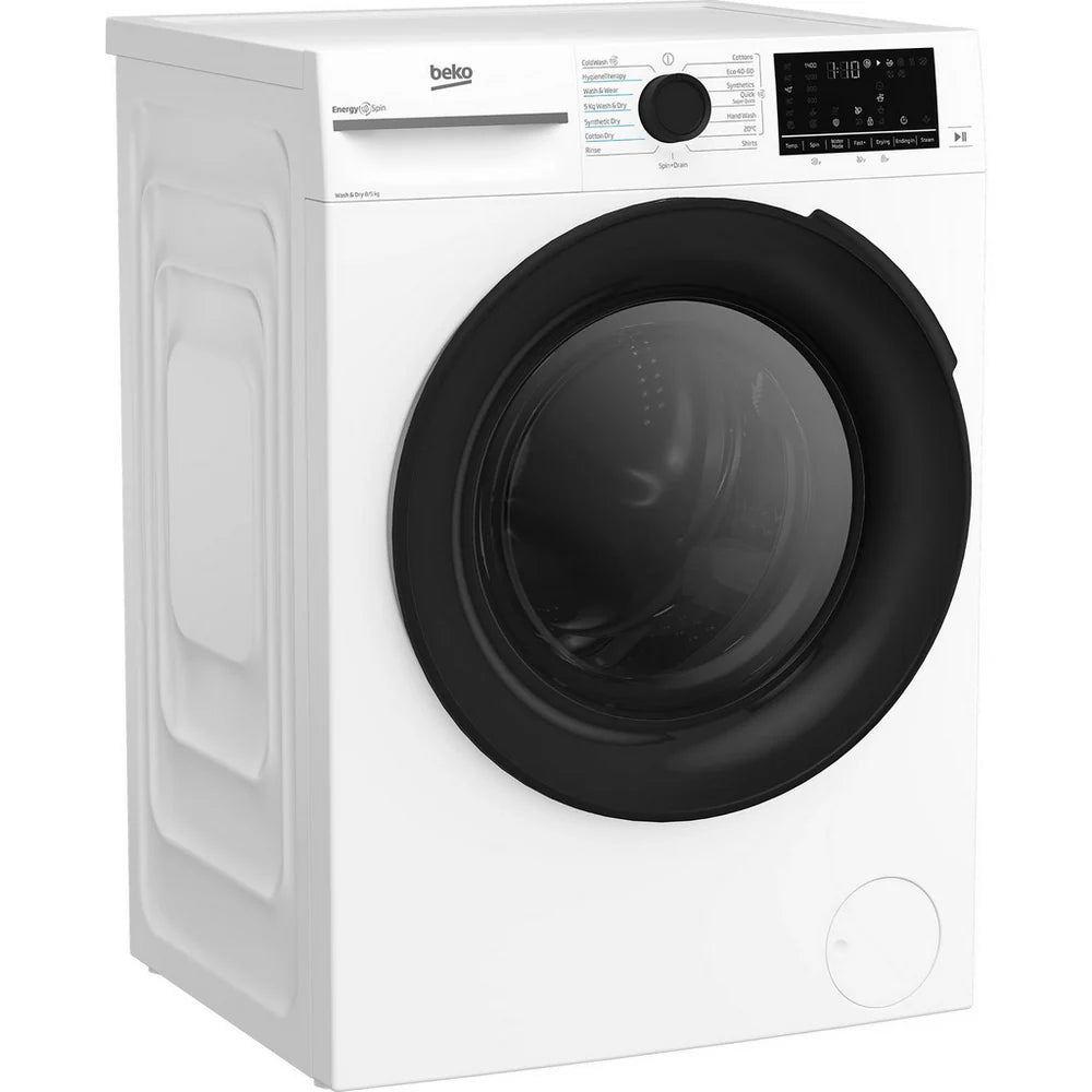 Beko BMND8545UW 8+5kg 1400 Spin Freestanding Front Load Washer Dryer White