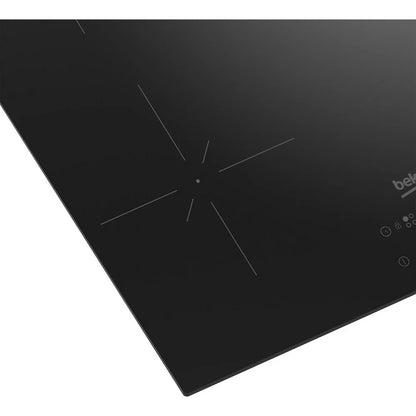 Beko CIHYQI21B 60cm 4 Zone Ceramic Induction Hob Black