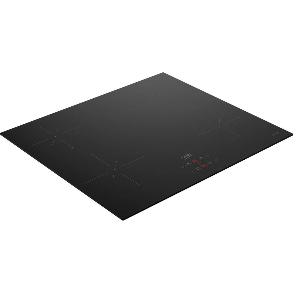 Beko CIHYQI21B 60cm 4 Zone Ceramic Induction Hob Black
