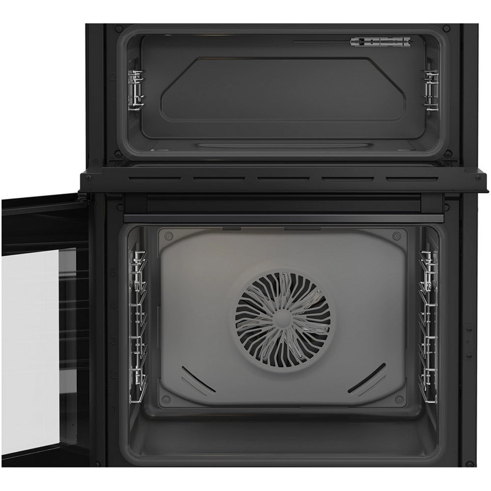 Blomberg HIRN651N 60cm Double Oven Electric Cooker with Induction Hob in Anthracite