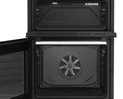 Blomberg HKRN651W 60cm Double Oven Electric Cooker with Vitroceramic Hob White