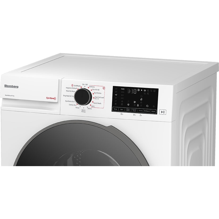 Blomberg LRF854311W 8+5kg 1400 Spin Freestanding Washer Dryer White - CLEARANCE