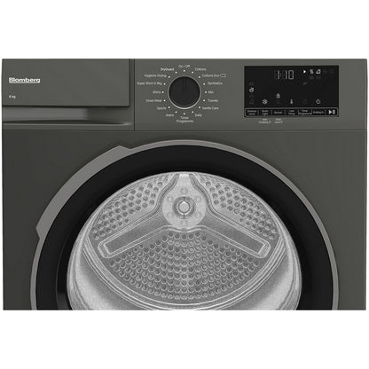 Blomberg LTA18321G 8kg Heat Pump Tumble Dryer Grpahite