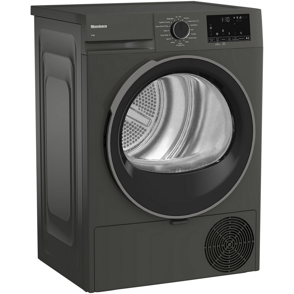 Blomberg LTA18321G 8kg Heat Pump Tumble Dryer Grpahite