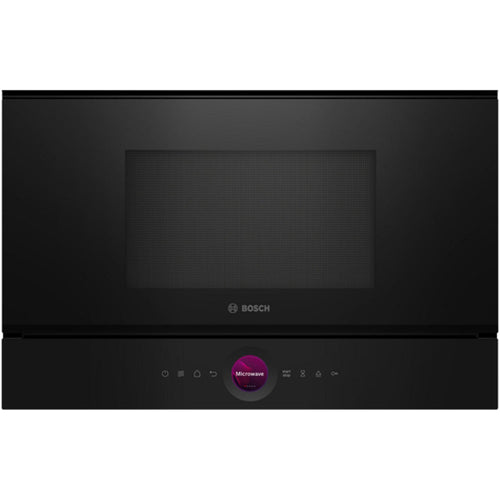 Bosch BFL7221B1B Series 8 Built In Microwave Oven Black