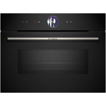 Bosch CMG7761B1B Series 8 Built-In Combi Microwave - Black