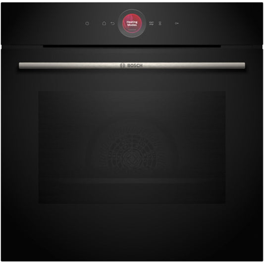 Bosch HBG7341B1B 60cm Series 8 Catalyic Electric Built in Single Oven with Air Fry Function in Black