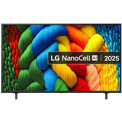 LG 55NANO80A6B 55 Inch NanoCell AI NANO80 4K Ultra HD HDR Smart TV 2025