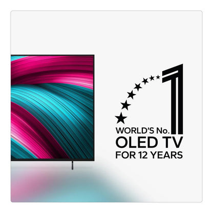 LG OLED42C55LA 42 Inch OLED evo AI C5 4K Ultra HD HDR Smart TV 2025