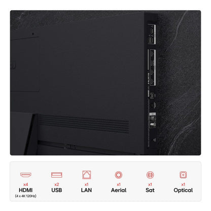 LG OLED83B56LA 83 Inch OLED AI B5 4K Ultra HD HDR Smart TV 2025