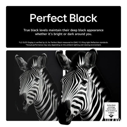 LG OLED83B56LA 83 Inch OLED AI B5 4K Ultra HD HDR Smart TV 2025