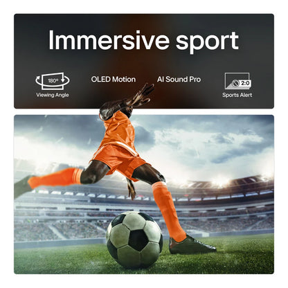 LG OLED83C54LA 83 Inch OLED evo AI C5 4K Ultra HD HDR Smart TV 2025