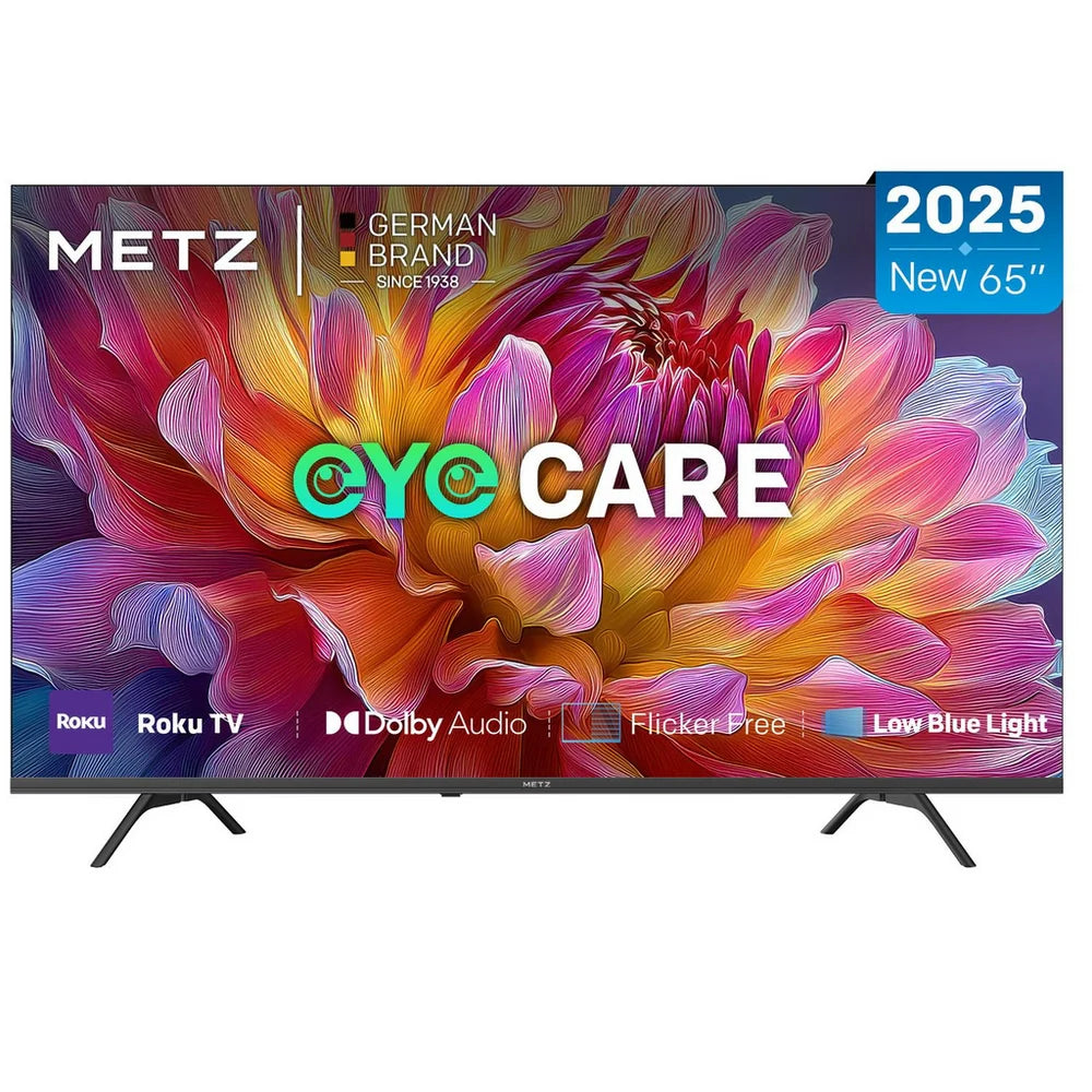Metz 65MRF6000ZUK 65 Inch MRF6000Z 4K Ultra HD HDR DLED Smart TV with Freely 2025