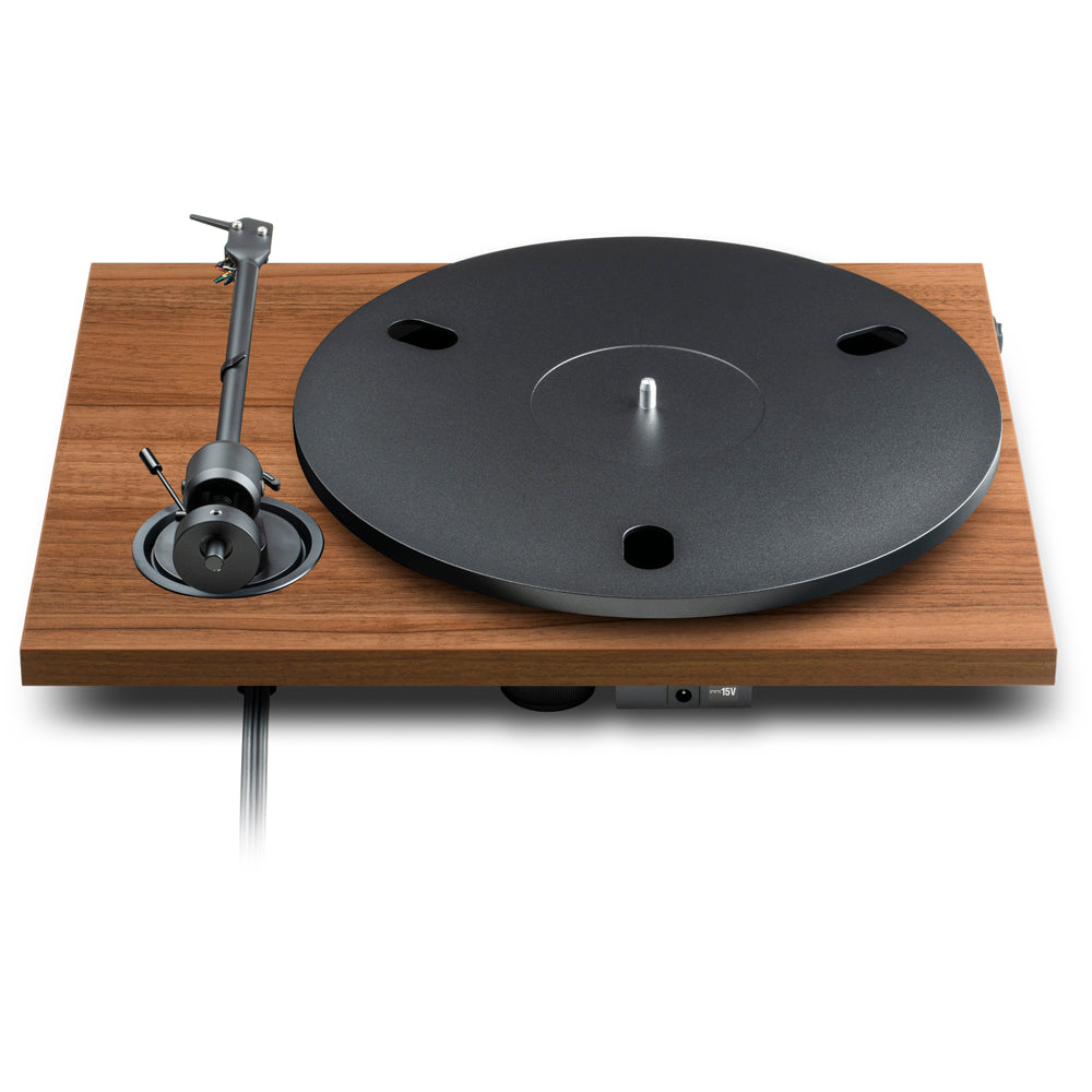 Pro-Ject E1.2 Plug and Play Entry Level Audiophile Grade Manual Turntable Walnut