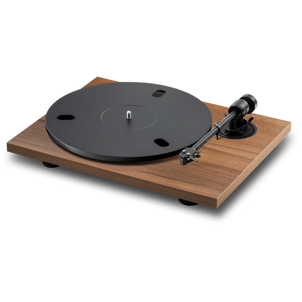 Pro-Ject E1.2 Plug and Play Entry Level Audiophile Grade Manual Turntable Walnut