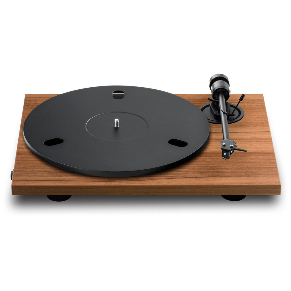 Pro-Ject E1.2 Plug and Play Entry Level Audiophile Grade Manual Turntable Walnut