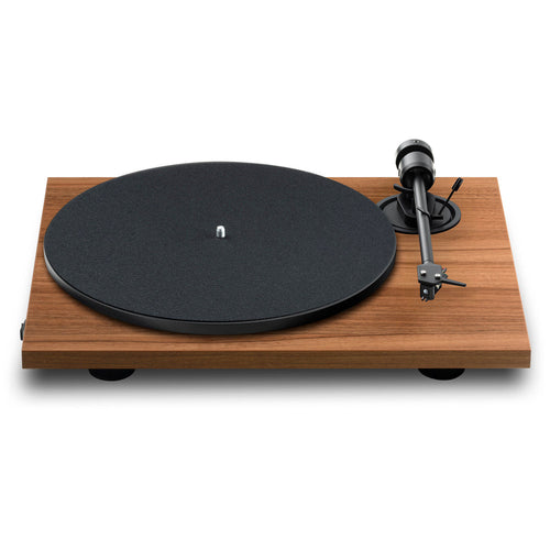 Pro-Ject E1.2 Plug and Play Entry Level Audiophile Grade Manual Turntable Walnut